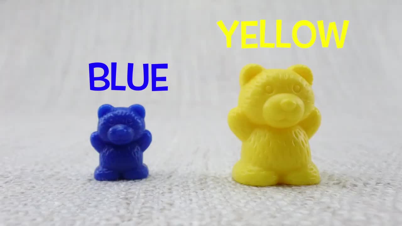 Learn COLORS & COUNTING WITH TEDDY BEARS! | For Toddlers