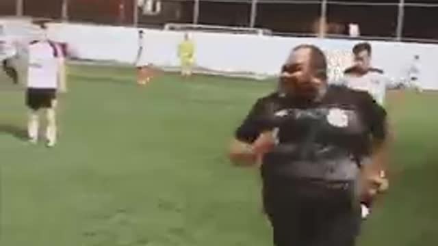 Bolt chubby in football, nobody beats him