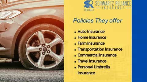 Schwartz Reliance Coaldale: Top commercial Business Insurance Firm In Coaldale