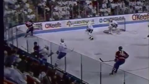 Le dernier match en carrière de Guy Lafleur 30 mars 1991