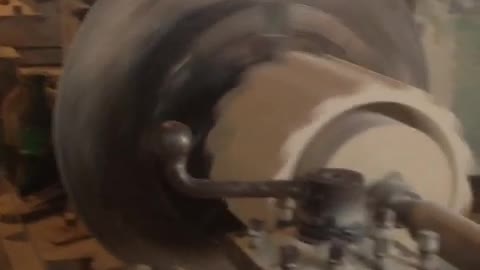 making a calone on a lathe