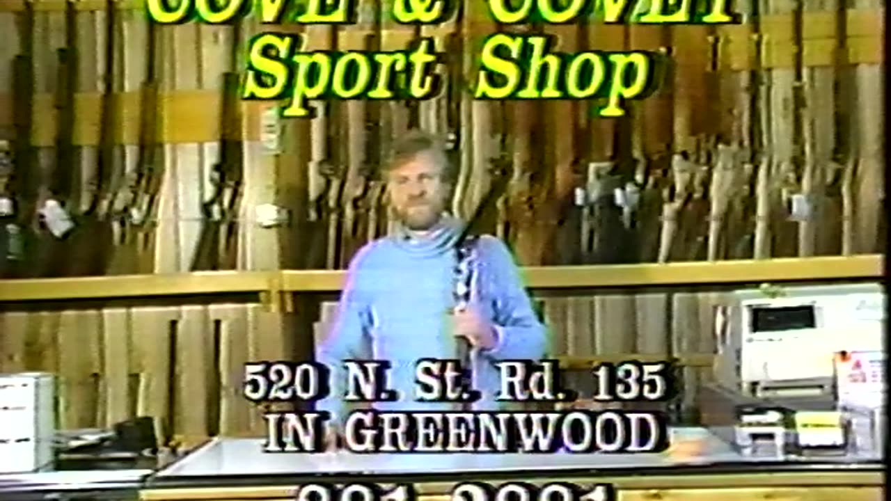 Circa 1988 - Cove & Covey Sport Shop in Greenwood, Indiana (Incomplete)