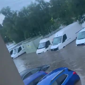 Extreme flooding causes massive damage near Falkirk, Scotland