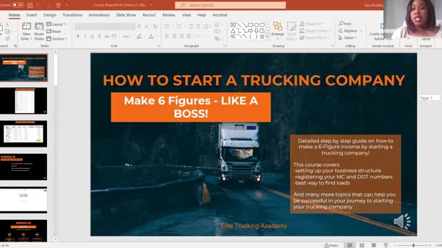 HOW TO START A TRUCKING COMPANY