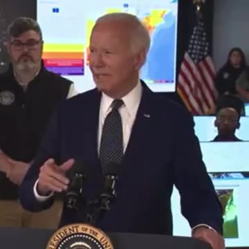 🚨He’s Done. Biden just read "say that again" off his teleprompter.