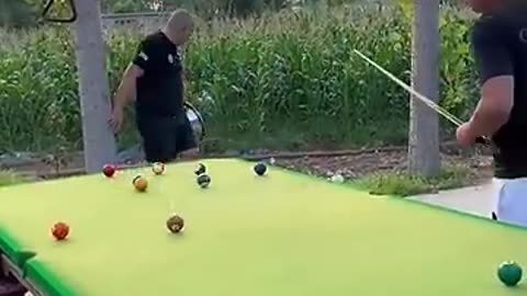 Funny Video Billiards million views