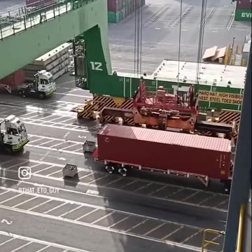 Container loading #shorts #youtubeshorts #ytshorts