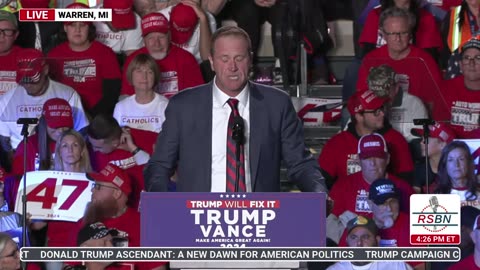 FULL SPEECH: Senator Eric Schmitt Delivers Remarks in Warren, MI