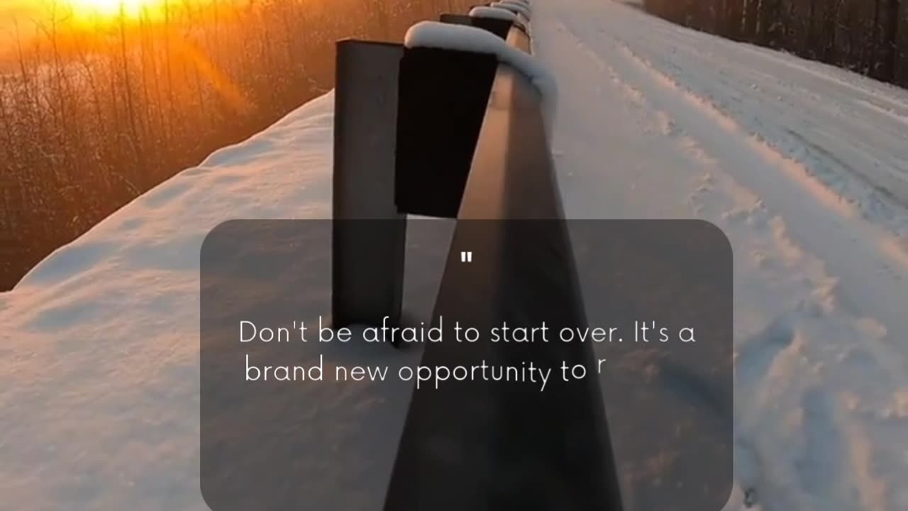 "I make so many beginnings there never will be an end."