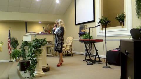 MRS TOTO preaches LIVE 10/17/21 - Waveland, Ms "Spiritual Sandbags"