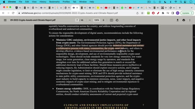BIDEN BANNING BITCOIN MINING
