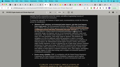 BIDEN BANNING BITCOIN MINING