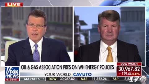 Oil & Gas Association Pres says it’s hard to bring down prices when the WH won’t work with you.