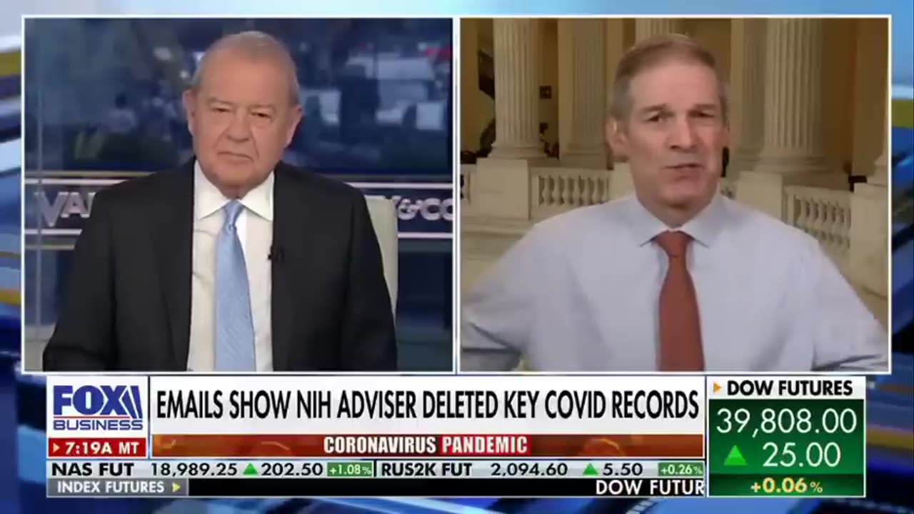 Chairman Jim Jordan on Fauci's Cover-up Deleted Key Records Documents & Hide Evidence