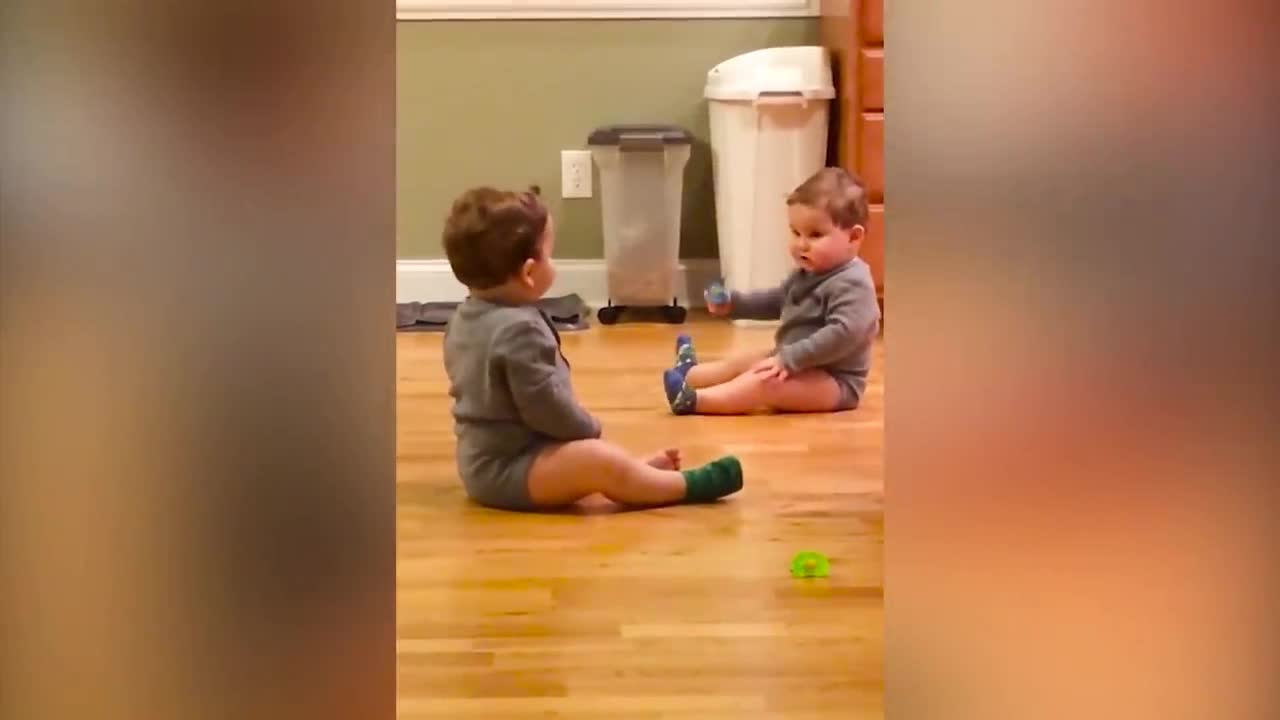 Awesome argument by twin babies. Don't miss it