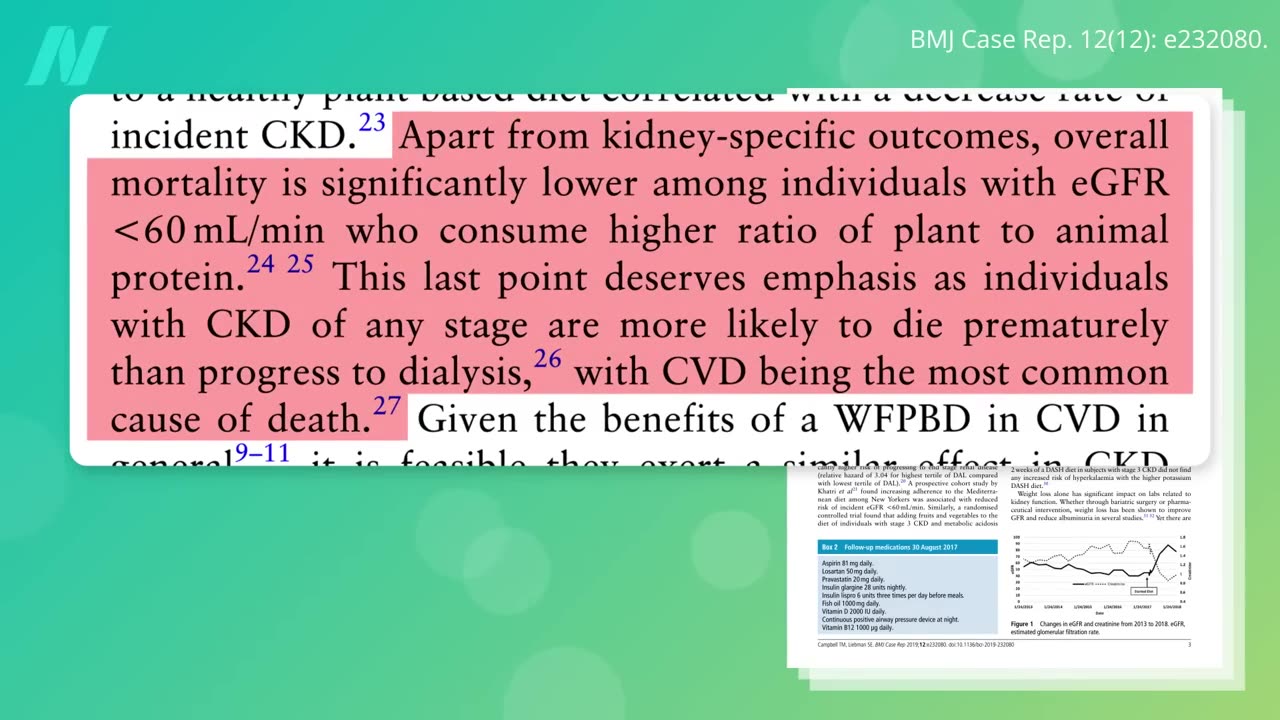 Utilizing a Plant-Centered Dietary Approach to Manage and Potentially Reverse Stage 3 Kidney Disease