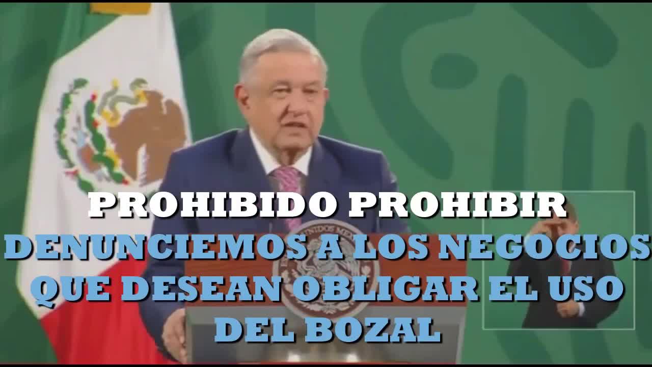 Prohibido Prohibir - Prohibir usar el cubrebocas