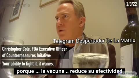 ¡BOMBA! DIRECTIVO DE LA FDA ES GRABADO CONFESANDO