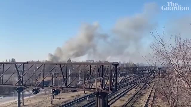 Russian missiles hit aviation repair plant in Lviv, Ukraine