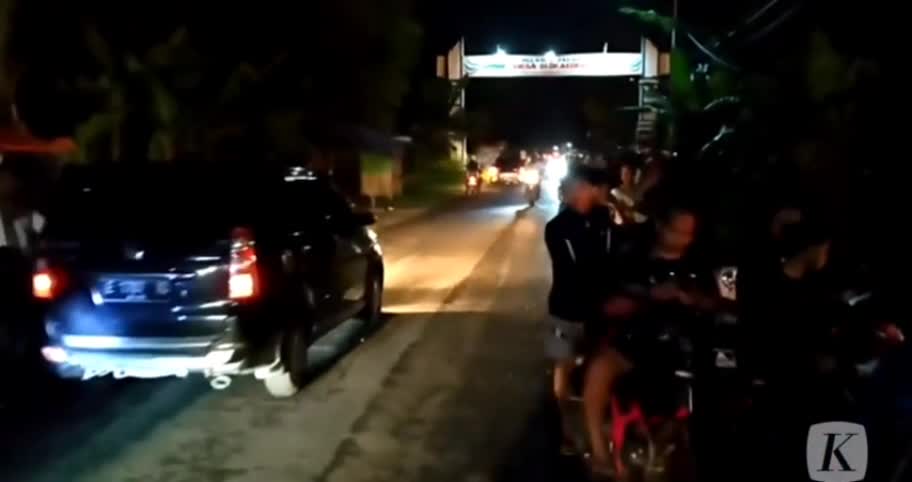 a viral video of the explosion