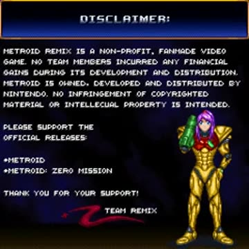 Metroid Remix Demo VERSON #2