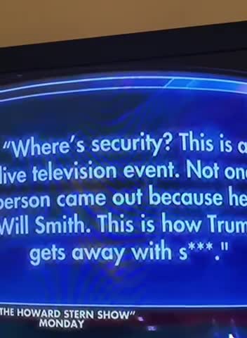 Trump living rent free in Howard stern’s head