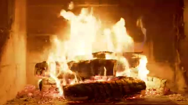 FIREPLACE - Relaxing Fire Burning Video with Crackling Fireplace Sounds- 10 our special