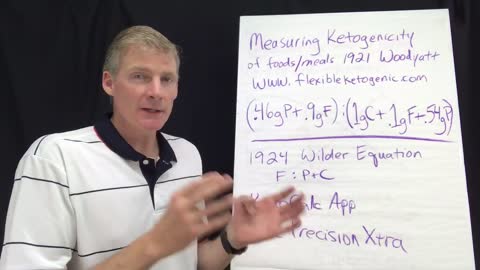 Measuring ketogenicity of food. Both equations work! 153