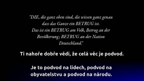 Prof. Bhakdi: "Ti nahoře dobře vědí, že celá věc je podvod.