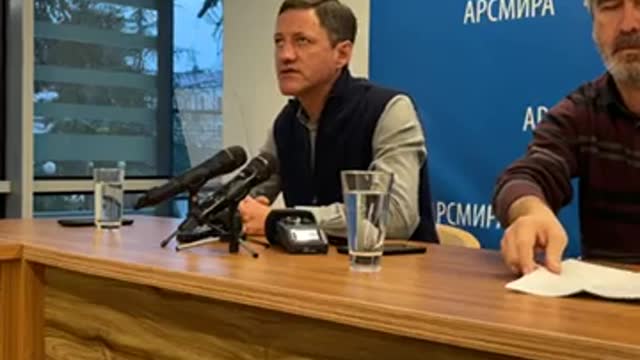 В Абхазии представители оппозиции провели пресс-конференцию