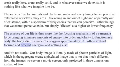 Article 4907 Video - "You" Are a Photon Particle Matrix - Monday, June 24, 2024 By Anna Von Reitz