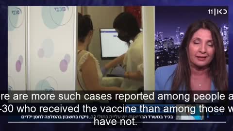 Israeli news report - 1:3000-6000 myocarditis after covid vaccination