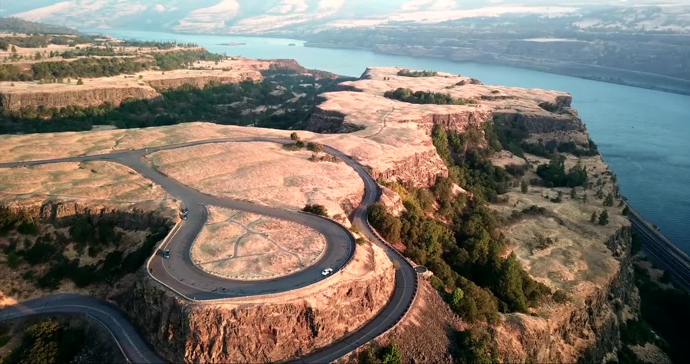 Drone captured incredible view of GATTA LOOPS