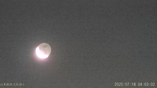 Comet, Moon and Venus on evening.