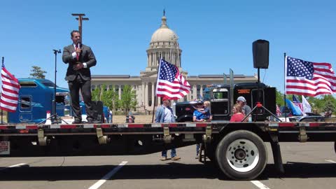 Dr. Mark Sherwood @ Oklahoma State Capital 04-30-2022