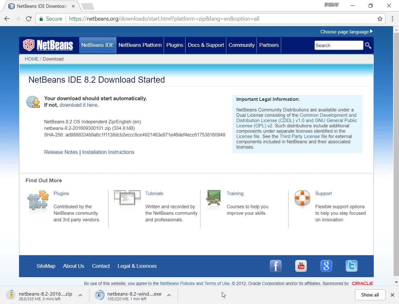 IPGraySpace: Netbeans - How to download and install Netbeans8.2 in windows 10