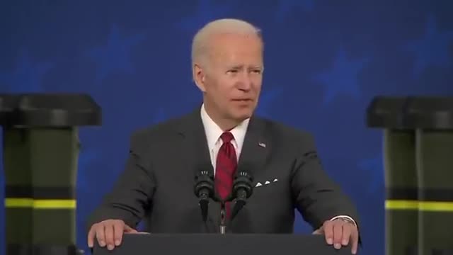 Joe Biden lucid thoughts on world politics.