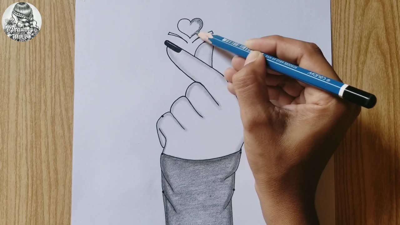 How to draw a Traditional Girl with Saree Easy | Saree Drawing | Drawing girl / drawing for girls