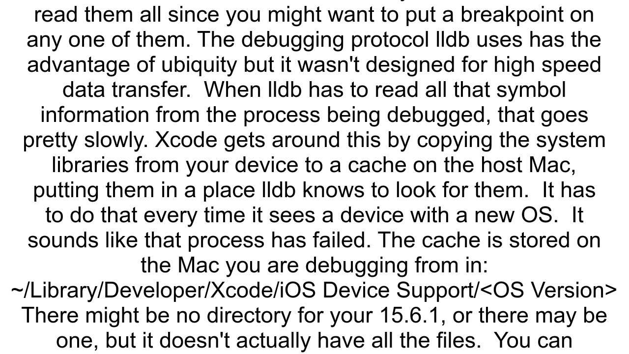 Debugger Xcode has killed the LLDB RPC server to allow the debugger to detach from your process You