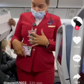 Delta airlines telling a passenger he must take off his ''fuck Biden'' hoodie