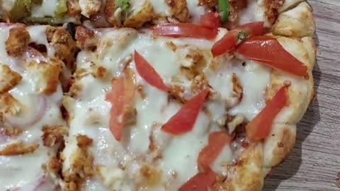 Domino 4 Flavour Pizza | Village Life Explorer #villagelifeexplorer #streetfood #food #foodie #2024