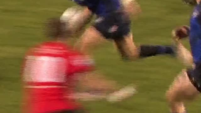 Barely broke stride