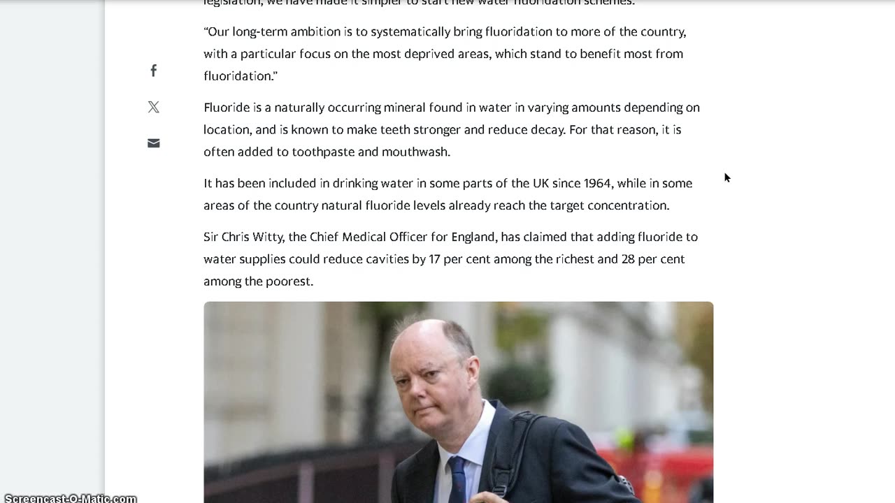 Fluoride has no place in our drinking water