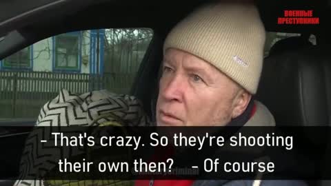 A refugee from Mariupol told how Ukrainian snipers killed local..!!