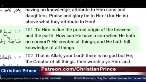 Christian Prince vs. Bilal on "Unchallengeable Miracles" in Islam