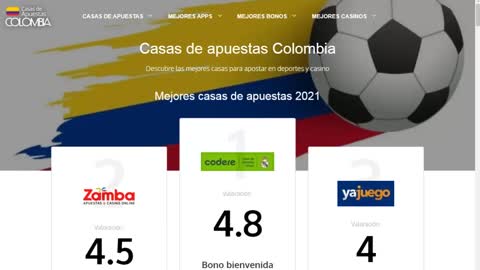 Casas de apuestas en Colombia