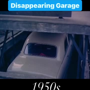 Disappearing Auto Garage invention