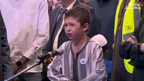 Heartbreaking Moment: Young Boy Breaks Down in Tears Talking to Mufti Menk"