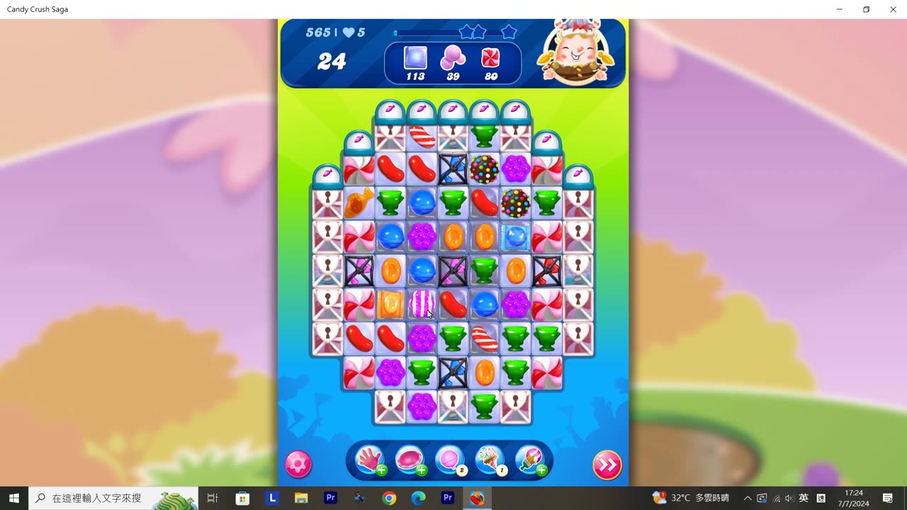 Candy Crush Saga Record (Level 565)