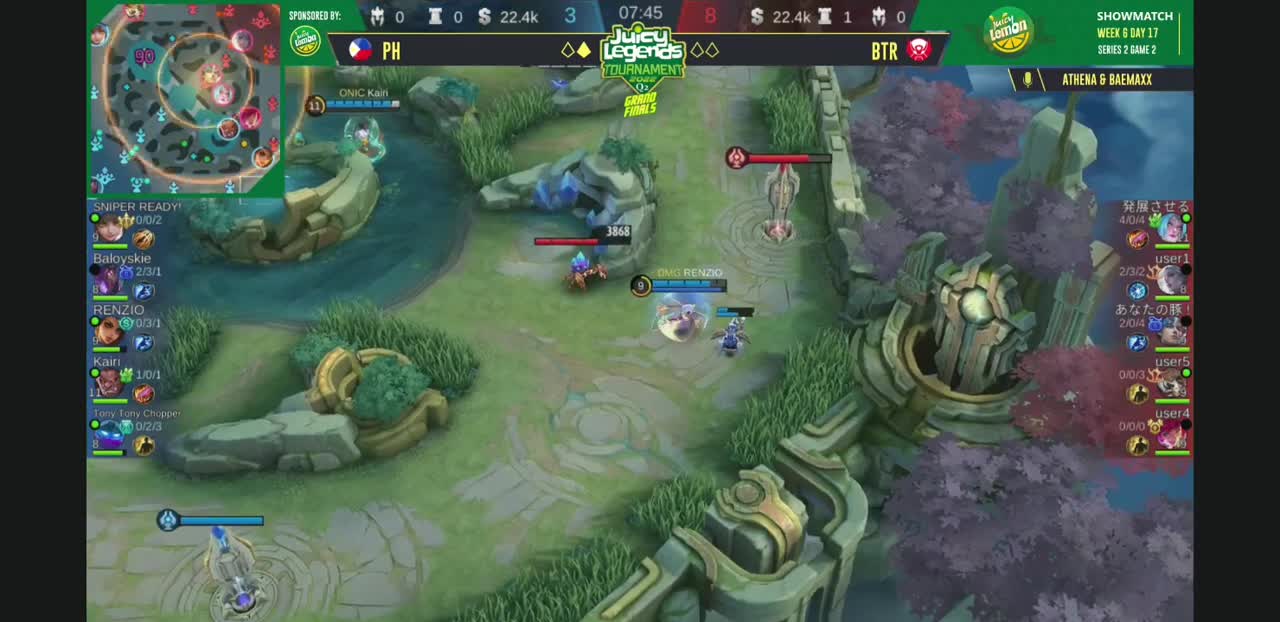 TEAM PHILIPPINES VS BIGETRON ALPHA PART 2 MOBILE LEGENDS